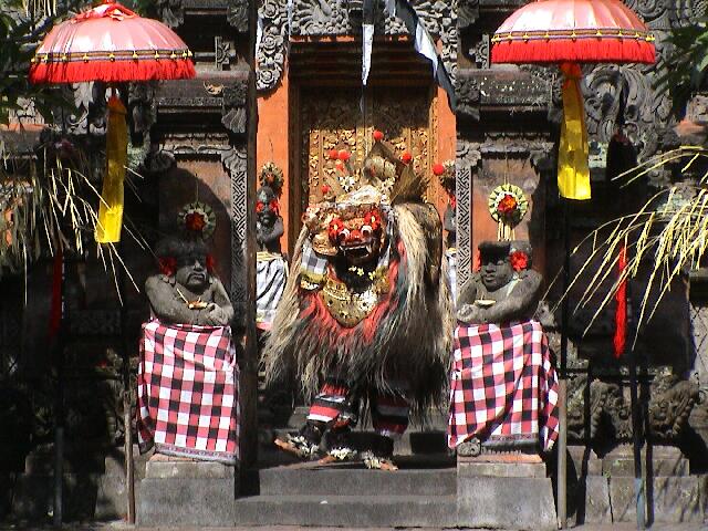 Kampf Rangda gegen Barong