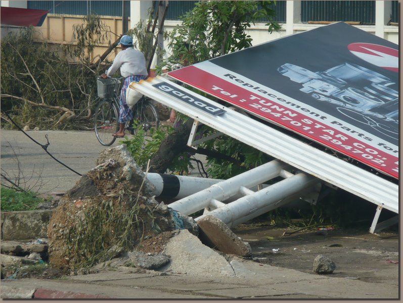 Yangon - nach dem Sturm Nargis