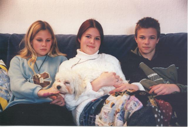 Anja, Nina & Sven - Frhjahr 2000