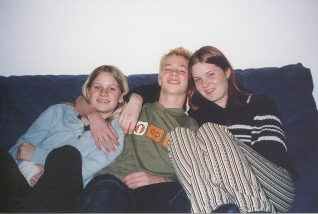 Anja, Sven & Nina - Frhjahr 2000