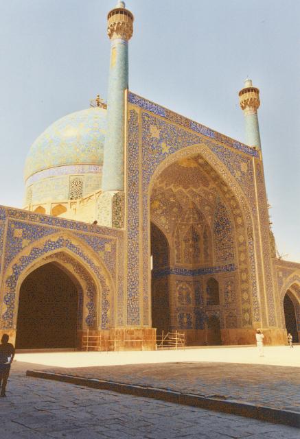 Isfahan - in der Masdjid-e Imam-Moschee