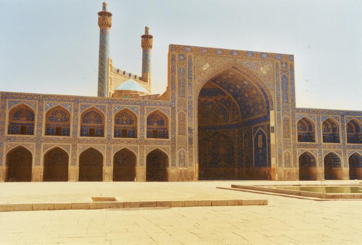 Isfahan - in der Masdjid-e Imam-Moschee