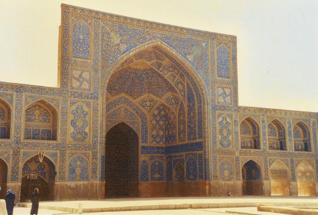 Isfahan - in der Masdjid-e Imam-Moschee am Meydan-e Imam-Platz