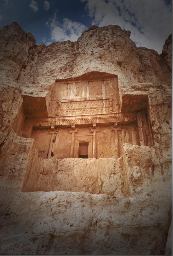 Naqsch-e Rostam - Felsengrab Artaxerxes I