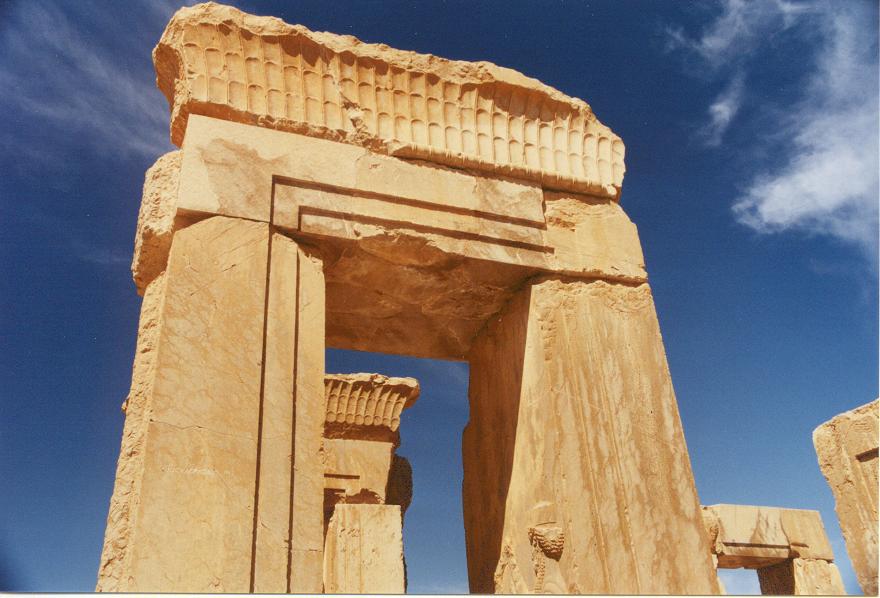 Persepolis - Eingang zum Wohnpalast des Darius
