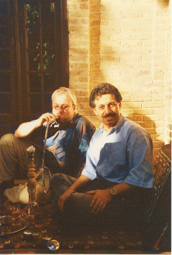 Shiraz - beim Wasserpfeiferauchen