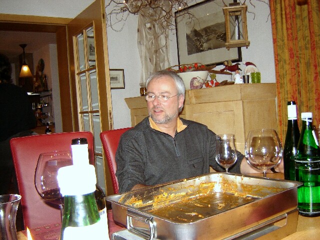 Weihnachtsessen beim Rolf